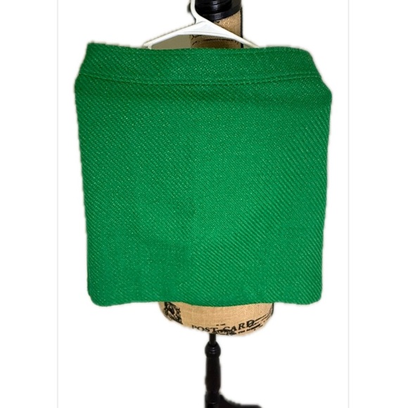 J. Crew Vibrant Green Mini Skirt - Picture 2 of 7